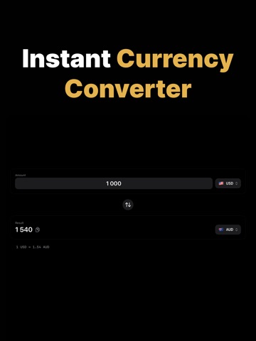 Currency Converter — Curex iPad screenshot