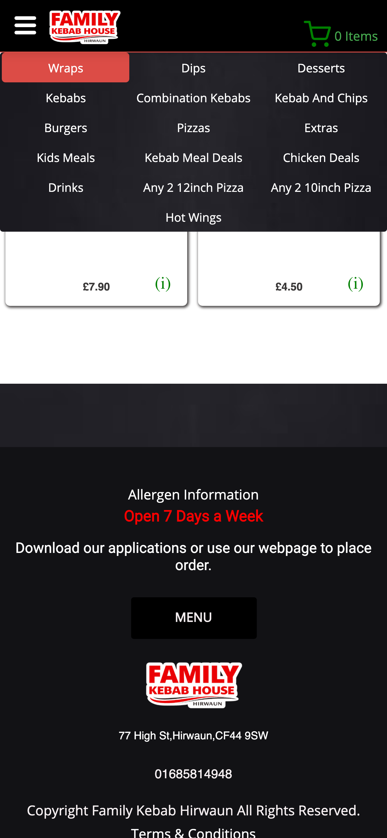 Family Kebab House Hirwaun screenshot 4