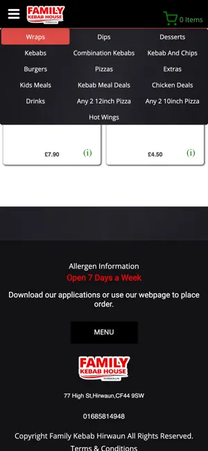 Family Kebab House Hirwaun screenshot 4