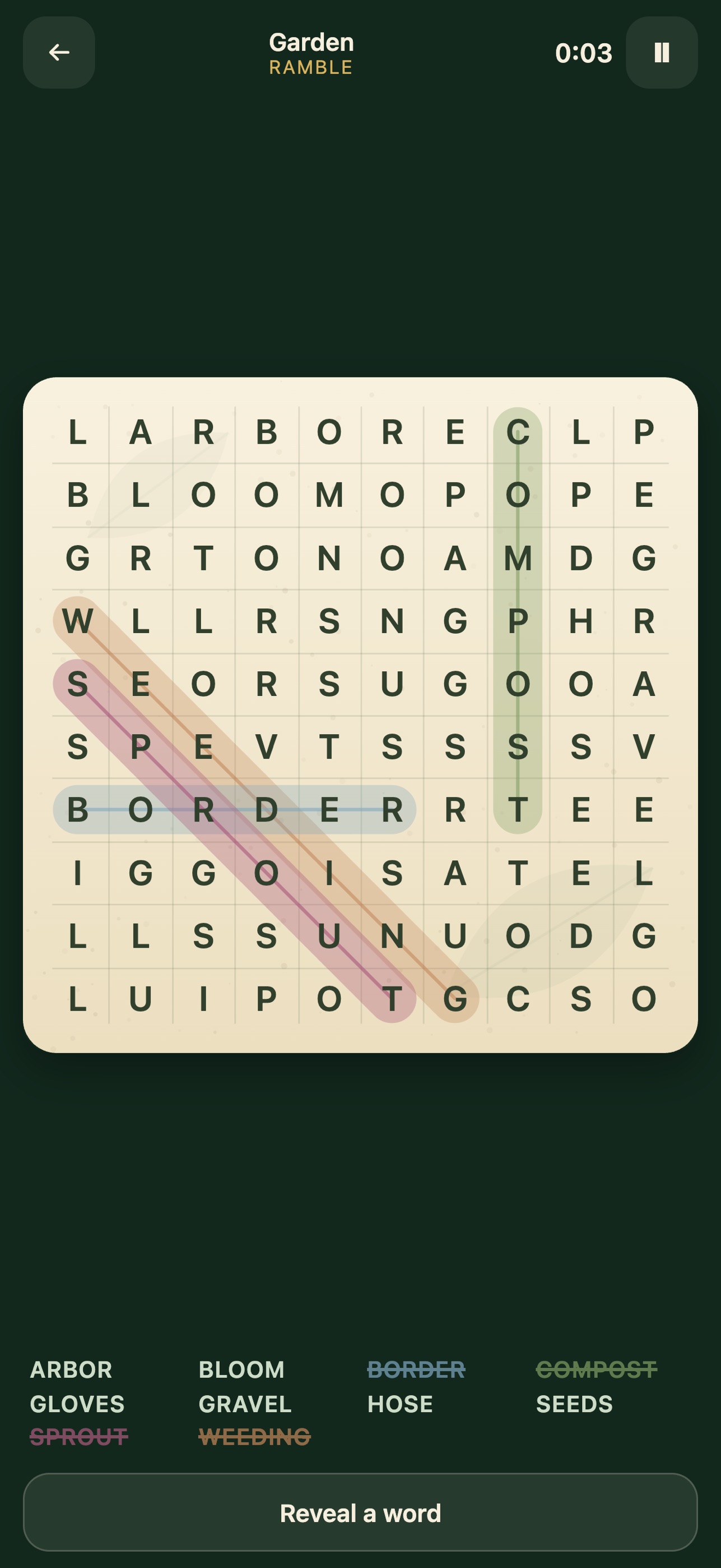 Screenshot 3 of Word Search Grove