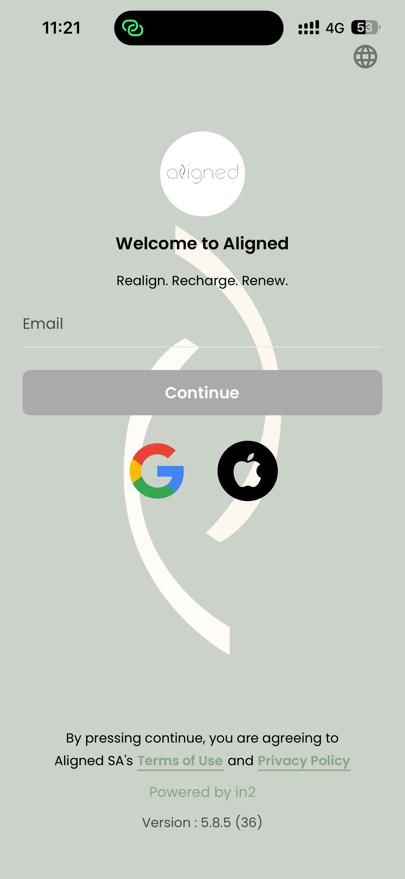 Aligned SA screenshot 2