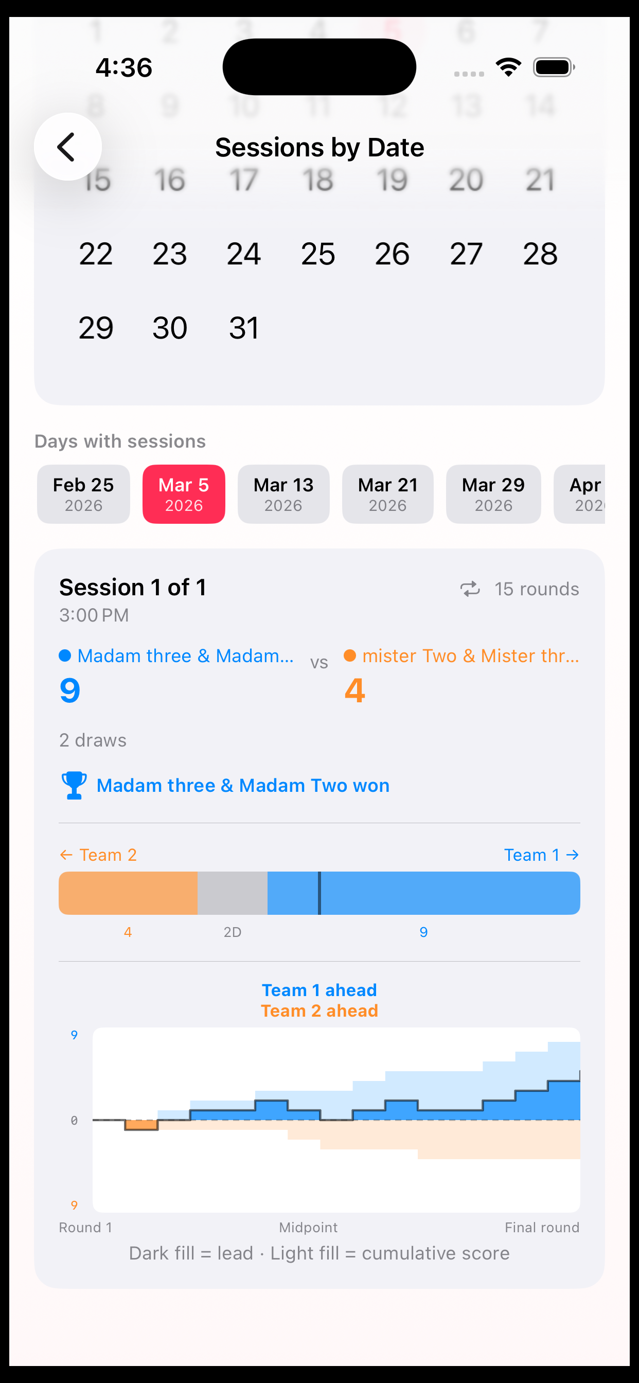 TennisLedger screenshot 5