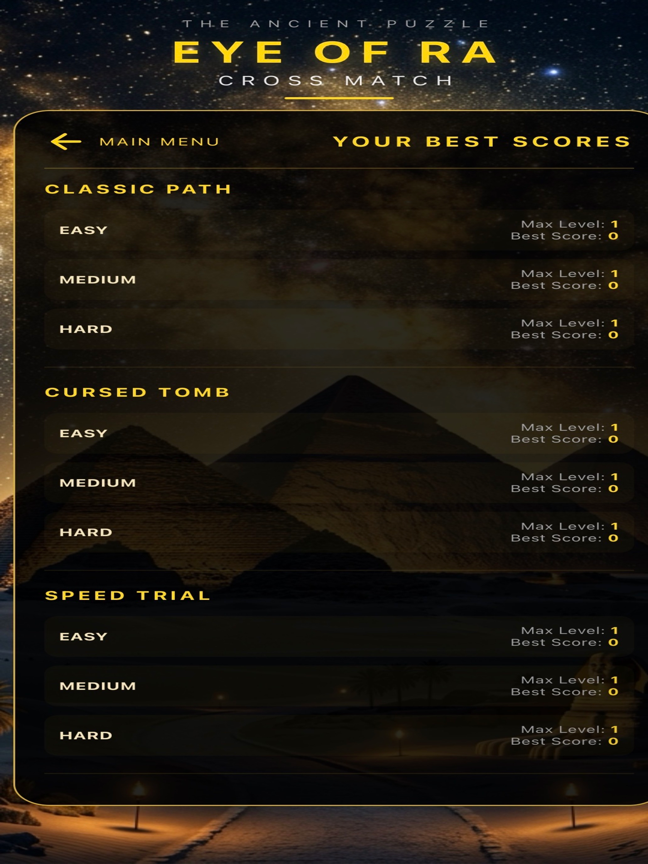 Eye Of Ra Cross Match
