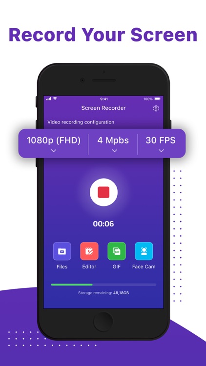 Screen recorder: Record now! screenshot-0