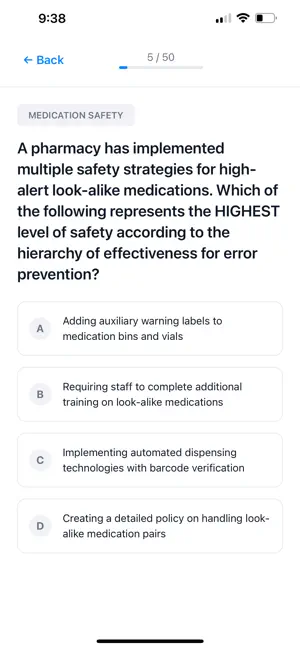 Pharmacy Tech Exam Prep screenshot 2