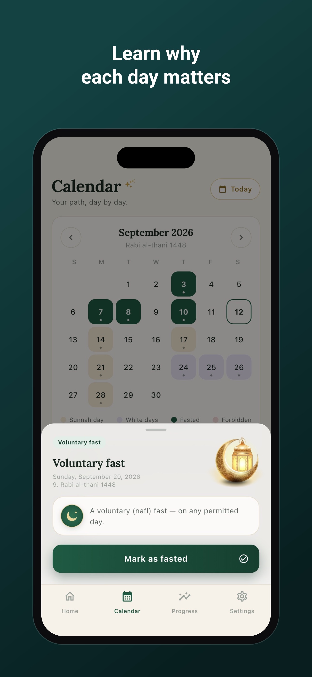 Screenshot 3 of Rayyan: Islamic Fasting