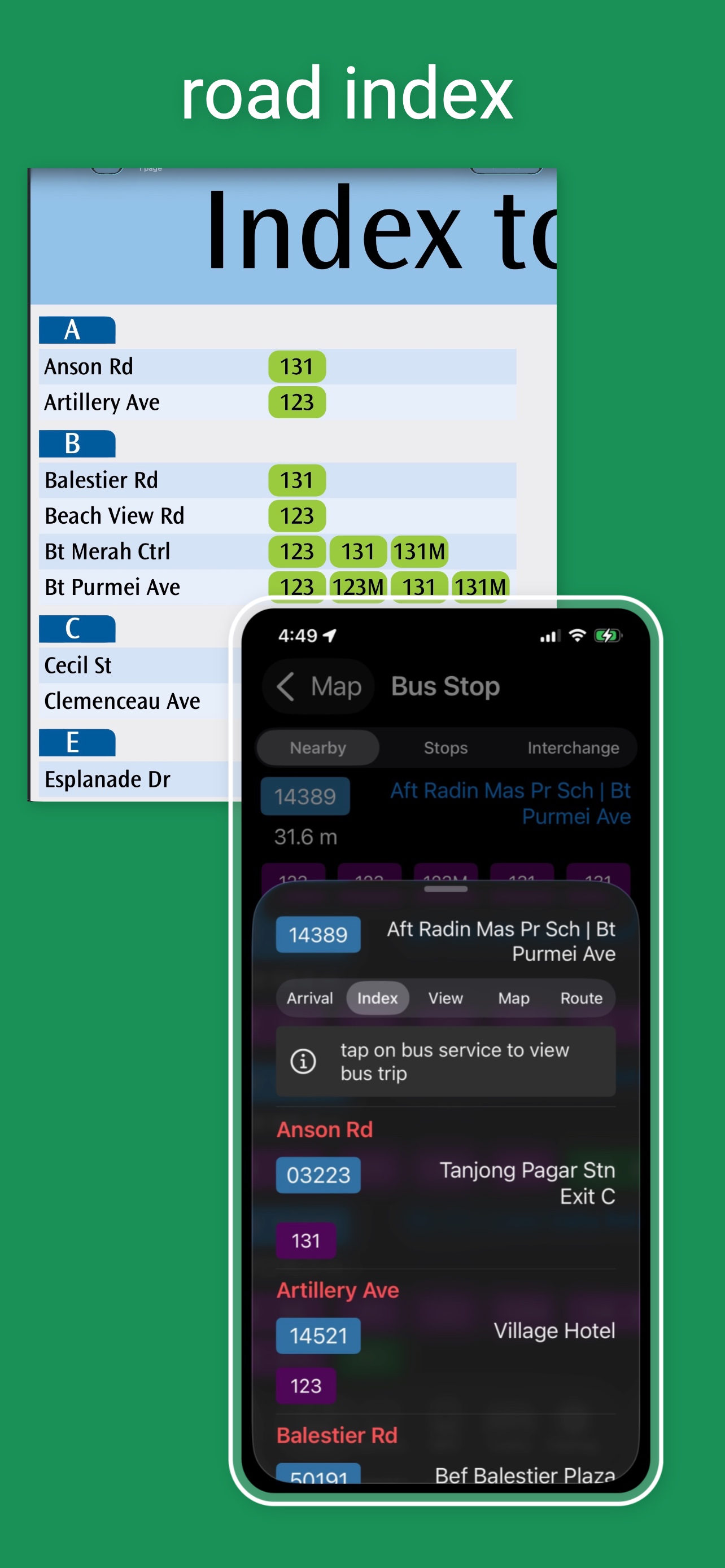 where2SG Bus Stop Service MRT screenshot 7