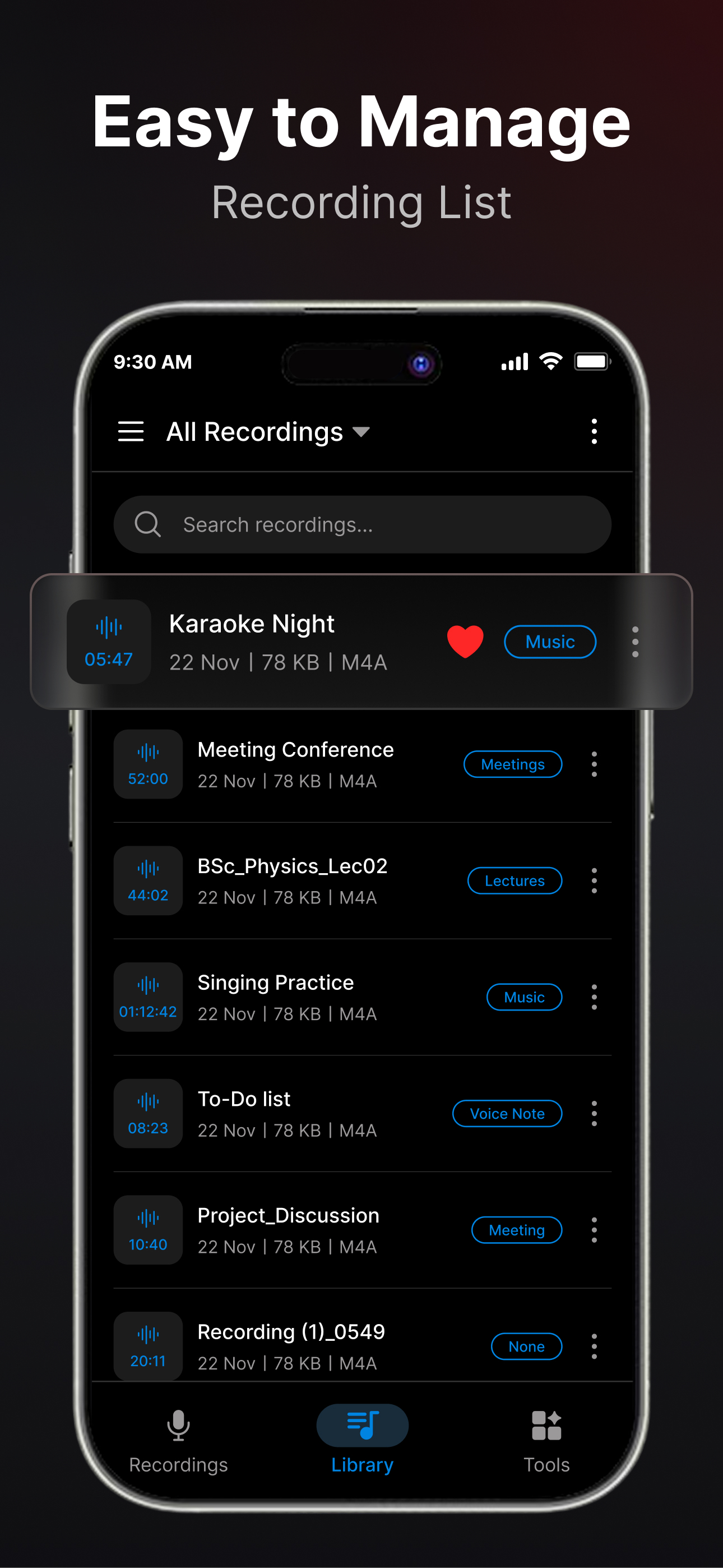 Voice Recorder : Voice Memos screenshot 5