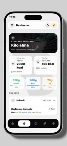 BUFF GYM iPhone screenshot 2