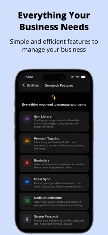 Gemtrack - Business App Screenshot 1 of 5