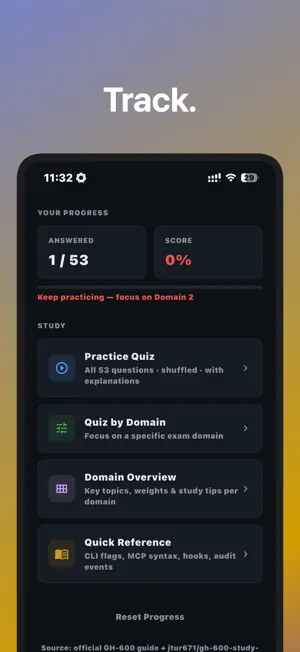 GH-600 Agentic AI Dev ExamPrep screenshot 2