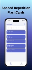Spaced Repetition — FlashCards screenshot