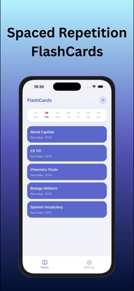 Spaced Repetition — FlashCards screenshot 1