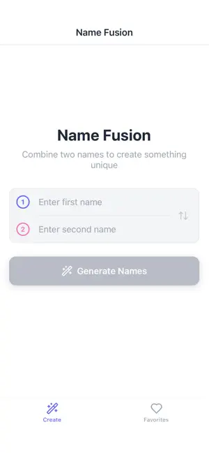 Name Fusion screenshot 1