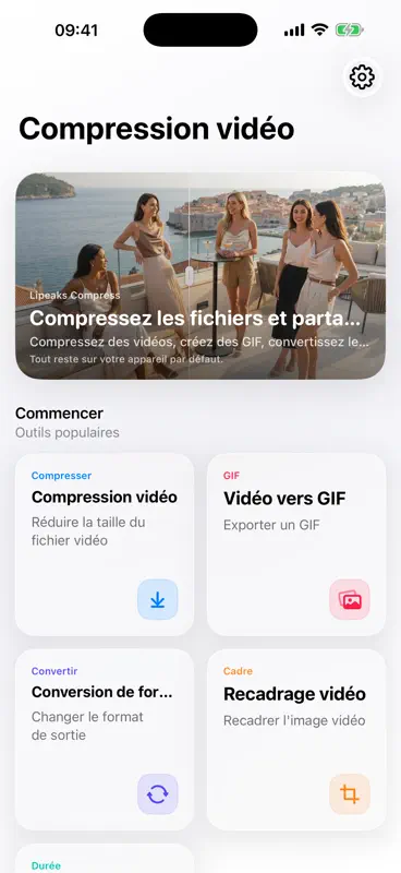 Compresseur vidéo-GIF rogner screenshot 1 of 6