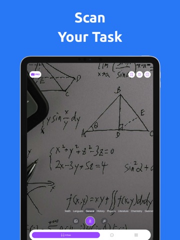 AI Homework Helper Ask,Solver iPad screenshot