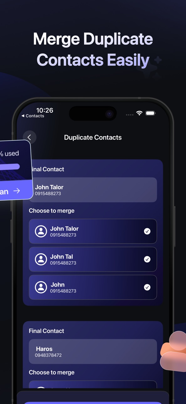 iPhone screenshot