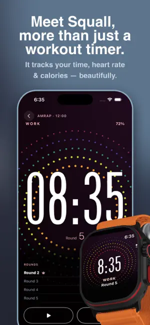 Squall – WOD & HIIT Timer screenshot 1