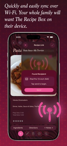 The Recipe Box To Go iPhone screenshot