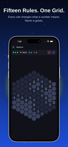 Hexasweeper: 15 Minesweepers Screenshot 1 of 8