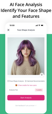 AI Hairstylist: AI Hair Design iPhone screenshot