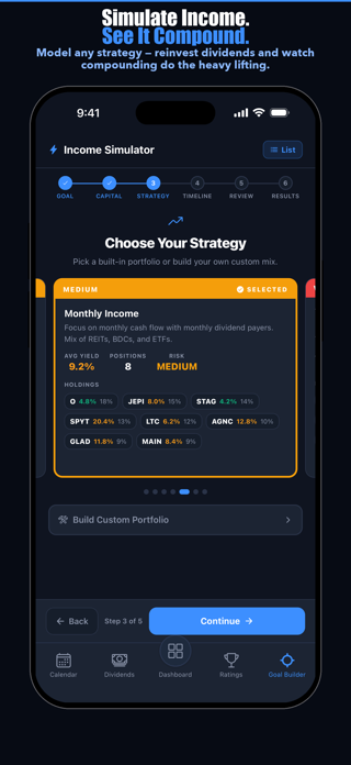 AlgoDash - AI Dividend Tracker Screenshot 9 of 10