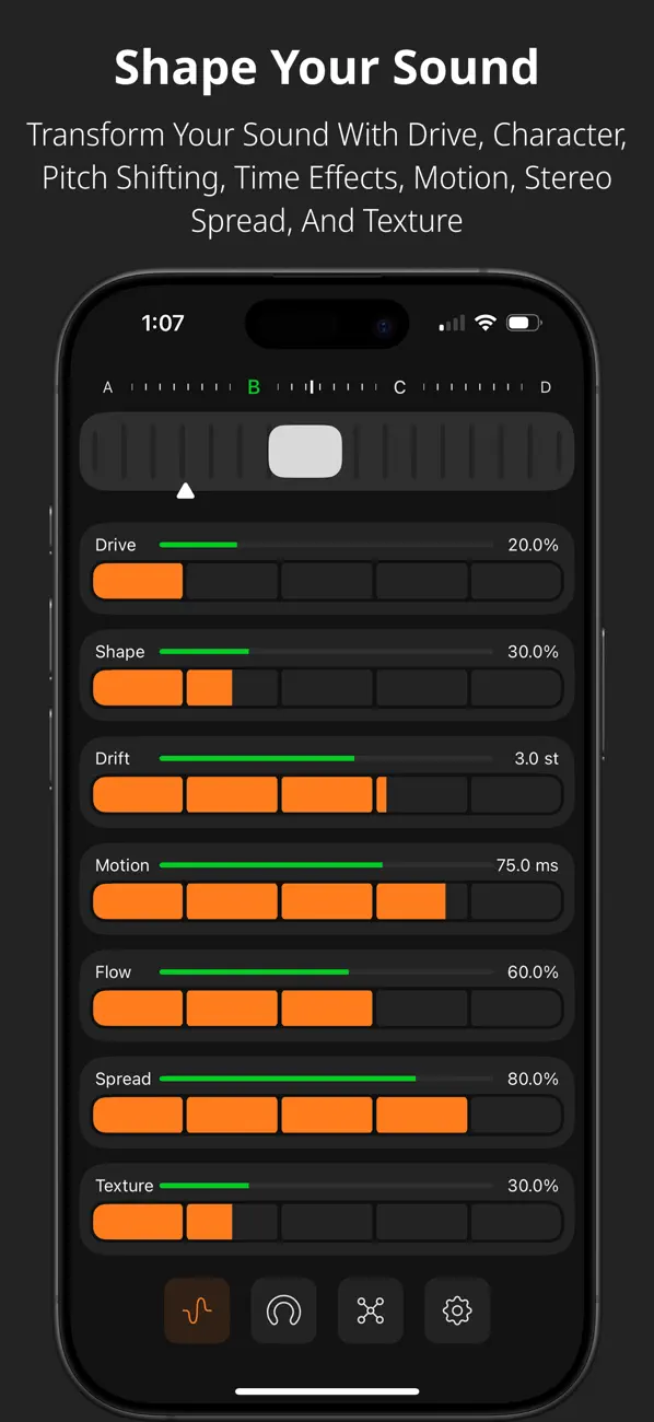 #1. ShapeStage Morphing AUv3 FX (iOS) Göre: Cem Olcay