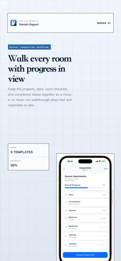 Rental-Report screenshot 1