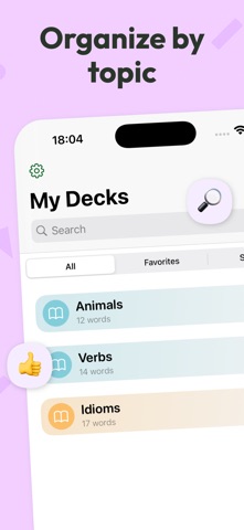 LinguaCards: Language Learning Screenshot 1 of 8
