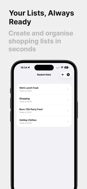 Basket Mate screenshot 1