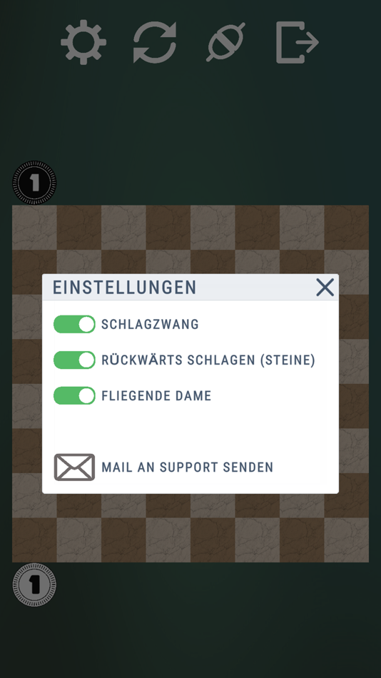 #2. Connect&Play - Checkers (iOS) By: Roman Schauenberg