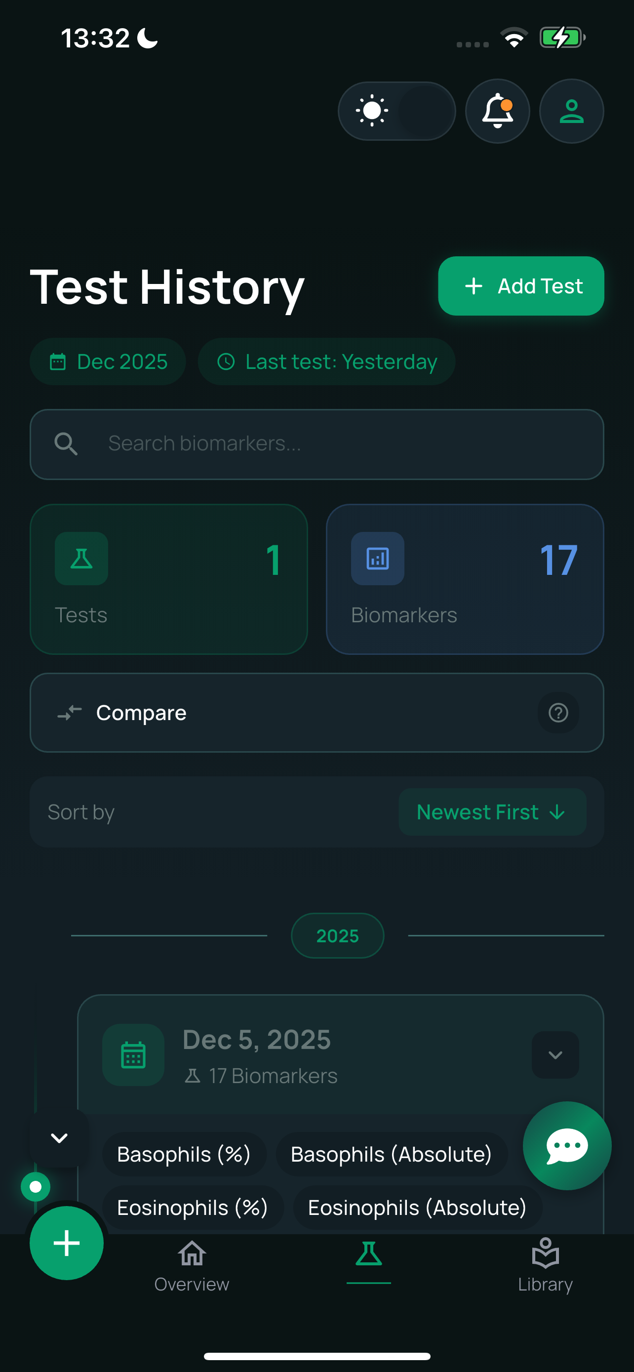 Health3: Blood Work Tracker screenshot 8