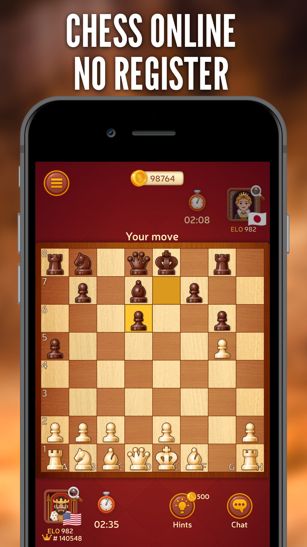 Chess Online - Clash of Kings