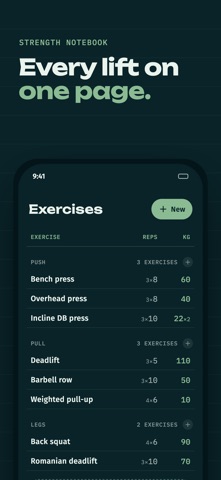 Workylog: Gym & Workout Log screenshot 1