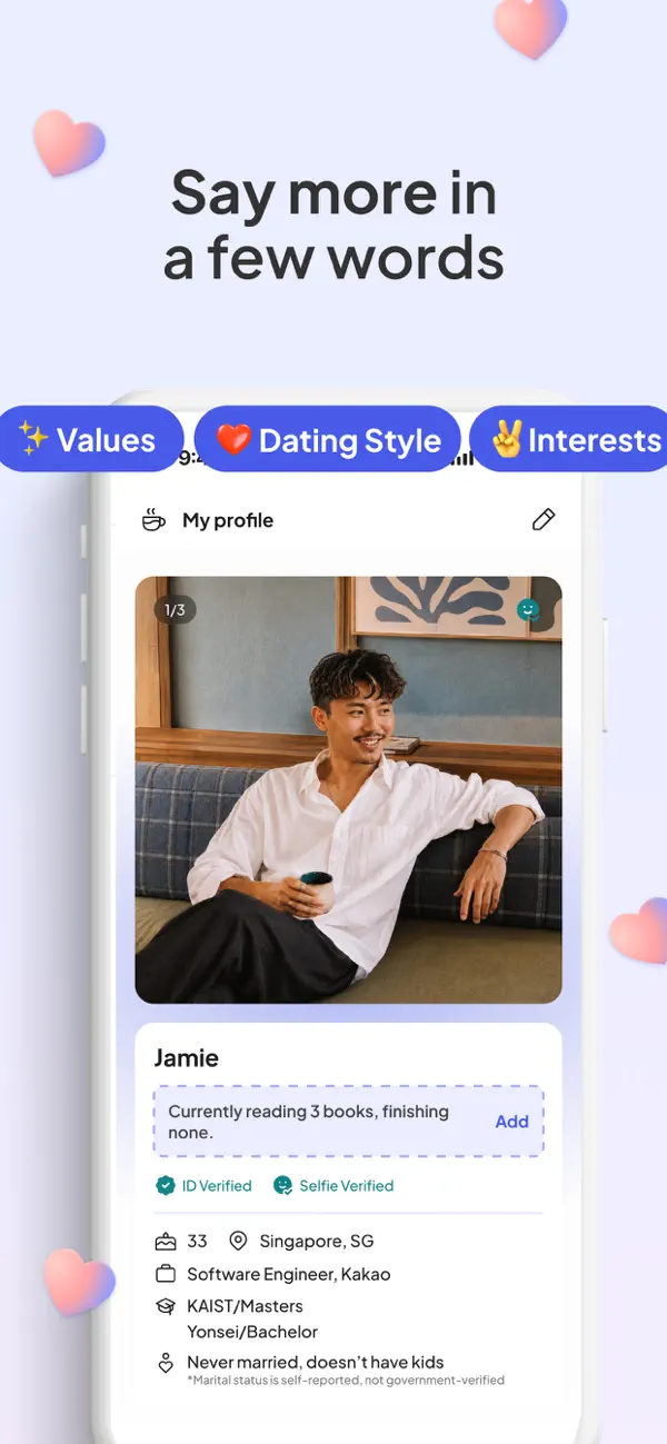 Screenshot #3 pour Coffee Meets Bagel Dating App