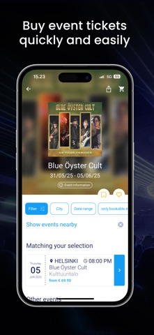 Lippu.fi: Tickets for Events App Store preview screenshot 3