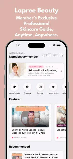 Lapree Beauty screenshot 1