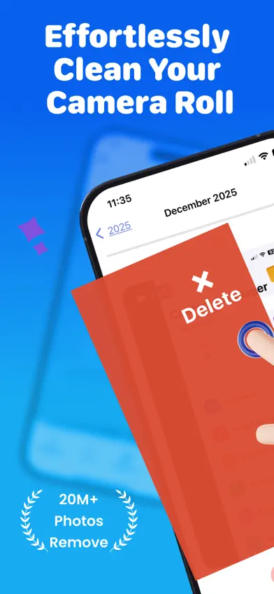 PixSwipe: Photo Delete Swipe screenshot 1