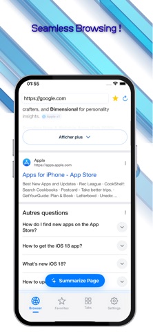 Snopy AI Browser Screenshot 2 of 4