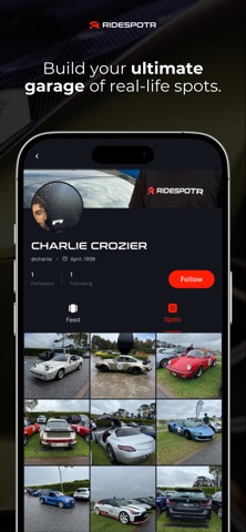 RIDESPOTR iPhone screenshot