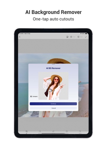 Cut Paste Photo AI iPad screenshot