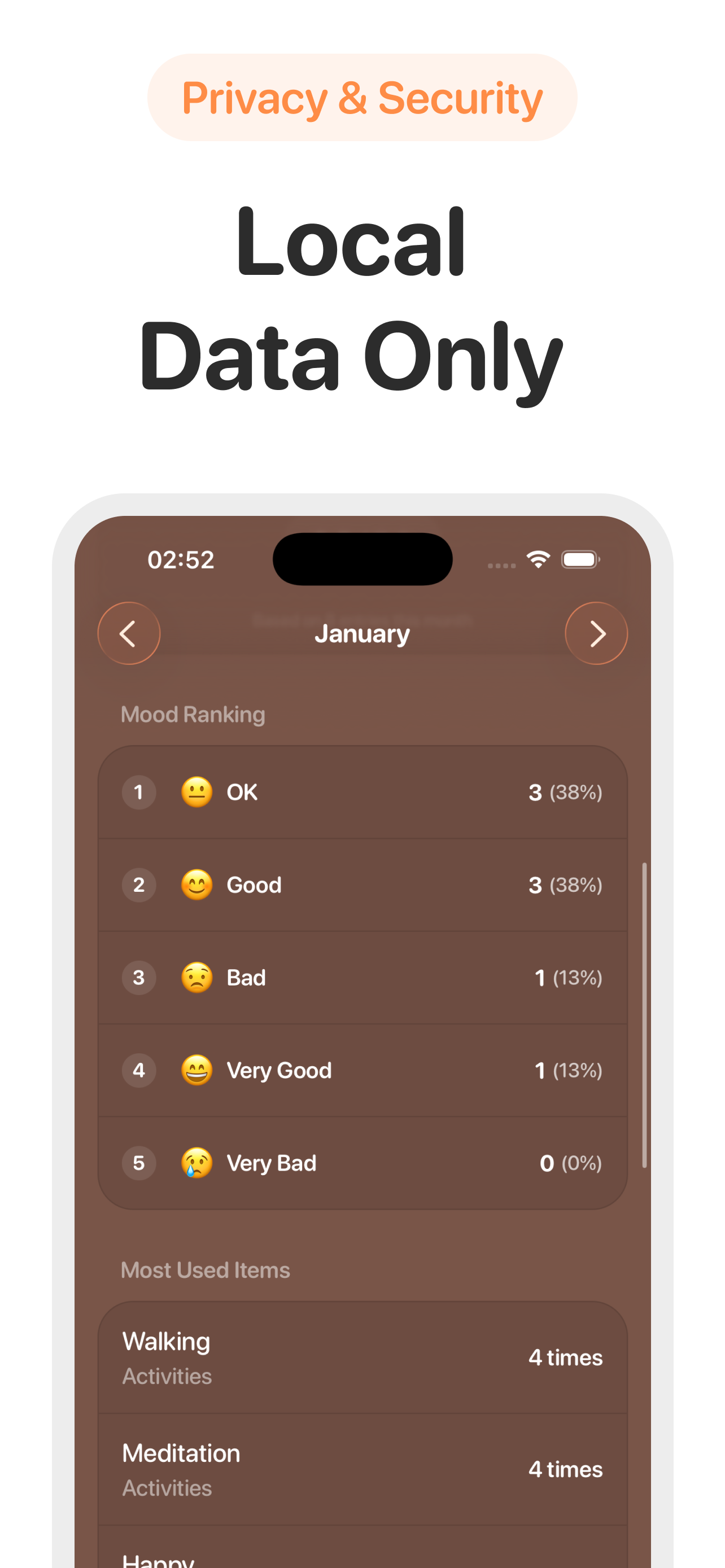 Feelio: Stress & Mood Tracker screenshot 5