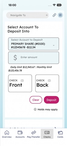 Spectrum Credit Union Mobile Screenshot 5 of 7
