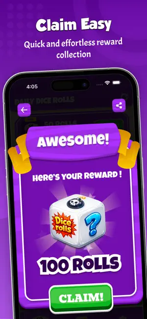 Dice Rolls - Dreams Rewards DD screenshot 2