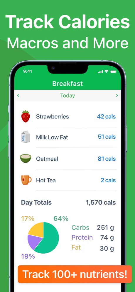 Calorie Counter PRO MyNetDiary screenshot 2