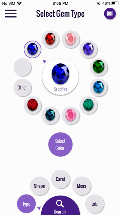 Affordable Gems Stone App Screenshot