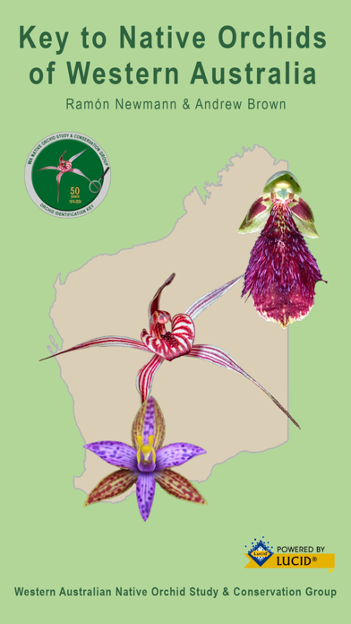 Western Australian Orchid Key Screenshot