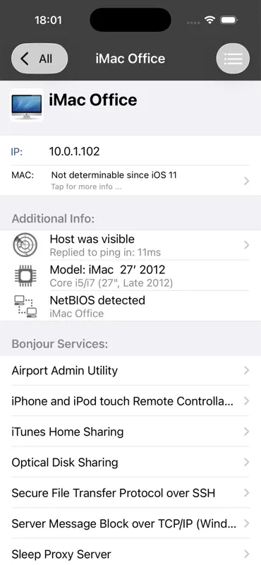 iNet Pro - Scanner de rede screenshot 3 of 5