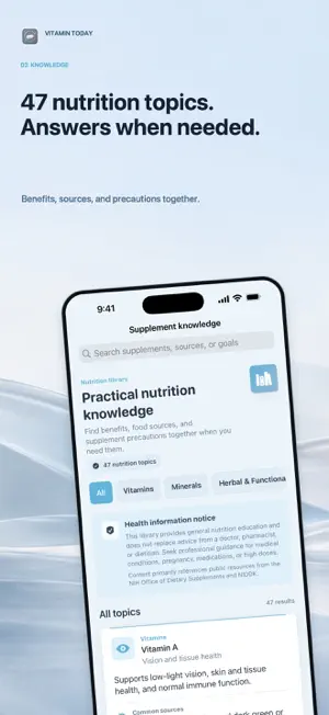 Vitamin Today screenshot 3