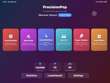 PrecisionPop iPad screenshot